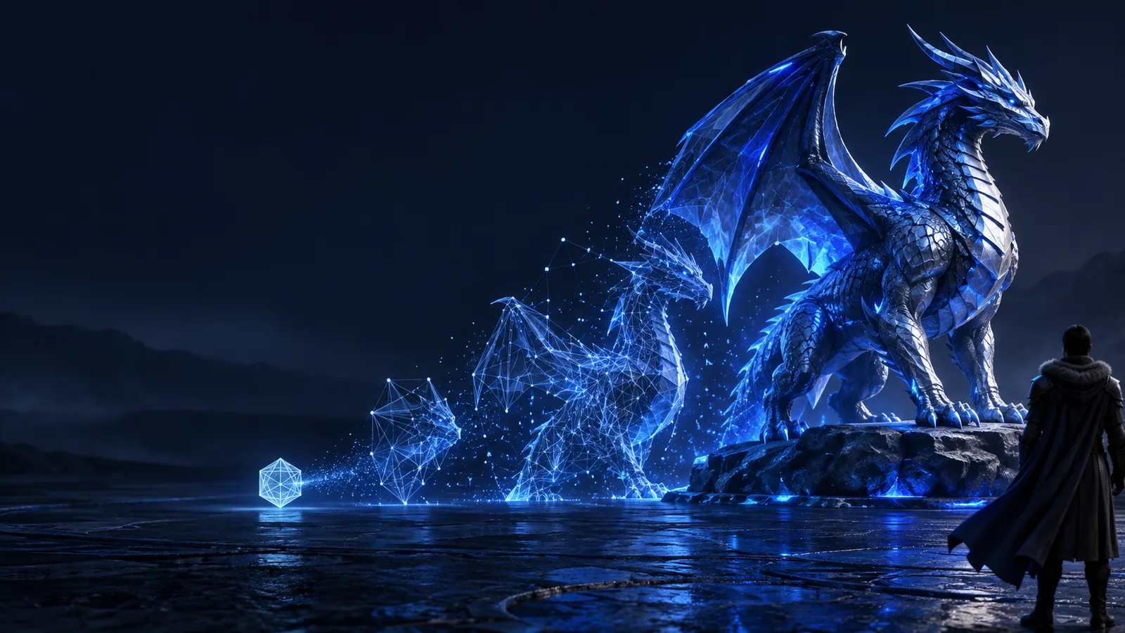Concepto de modelo 3D estilizado mostrado en un espacio de trabajo creativo y luminoso