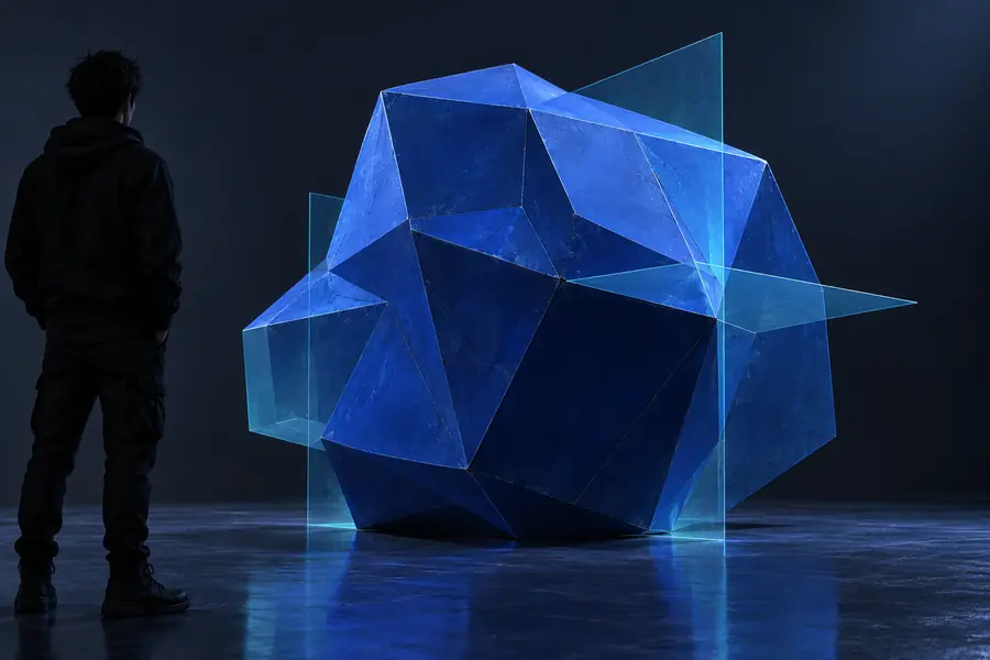 Rough visual concept for a digital object